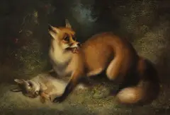 George Hepper, Untitled, oil on canvas 51 x 66cm
