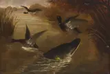 A. Roland Knight, Untitled, oil on canvas 40.5 x 61cm