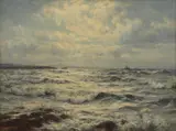 William Joseph King, Untitled, oil on canvas 45 x 60cm