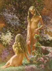 Yuri Lyamin, Untitled, oil on canvas 79.5 x 59.5cm