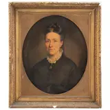 Retrato de Dama, SIGLO XIX