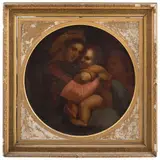 ITALIA, (1483-1520) by A la Manera de Rafael Sanzio, Óleo sobre tela, offered Aug 2022