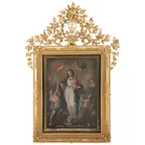 José Cástulo Padilla, PUEBLA, SIGLO XIX, Óleo sobre tela