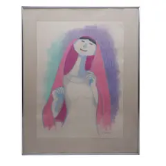 Untitled by Trinidad Osorio, Lápiz de color sobre papel, offered Aug 2022