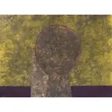 Cabeza sobre fondo verde, de la serie Rufino Tamayo 15 aguafuertes by Rufino Tamayo, 1979, Grabado al aguafuerte 13 / 15, offered Aug 2022
