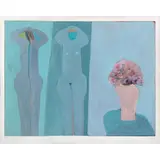 Joy Laville, Untitled, Grabado intervenido 19 / 25