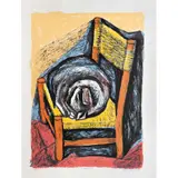 Alfredo Zalce, Mi gato, 1990, Serigrafía 37 / 100