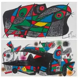 De la carpeta Miró Escultor, 1974: by Joan Miró, Litografías sin número de tiraje, offered Aug 2022