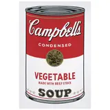 Andy Warhol, II.48: Campbell's Vegetable Soup, Serigrafía sin número de tiraje