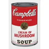 II.53: Campbell´s Soup I, Campbell's Cream of Mushroom Soup by Andy Warhol, Serigrafía sin número de tiraje, offered Aug 2022