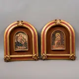 SIGLO XX by Imágenes de la Virgen María, Óleo sobre tela sobre tablero, offered Aug 2022