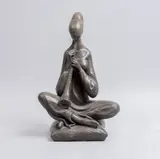 Anónimo, Flautista, Escultura en escayola, acabado bronce