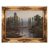 Francisco Urbina, Paisaje de Xochimilco