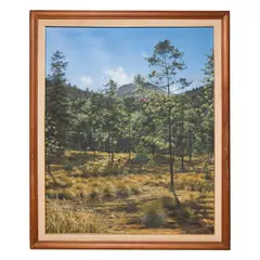 Carlos Pellicer, Untitled, 1977, Óleo sobre madera