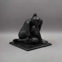 Untitled by Ignacio C. J, escultura en bronce II/ VII, offered Jul 2022