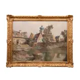 Firma No Identificada, Untitled, Óleo sobre tela