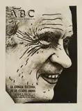 C. O. Paeffgen, Nixon, 1972, Acryl über Fotografie auf Leinwand auf Holz aufgezogen