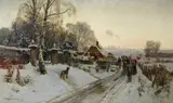 Friedrich Kallmorgen, "Vor Weihnachten"