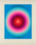 Centaurus by Victor Vasarely, 1987, Farbserigrafie auf Velin, sold Apr 2020