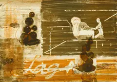 Neo Rauch, Lage, 1994, Farbheliogravüre auf Papier