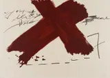 Antoni Tàpies, Konvolut von 8 Lithografien, 1974, Jeweils: Farblithografie auf ARCHES FRANCE (Wasserzeichen)