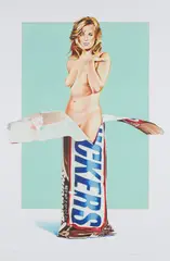 Mel Ramos, Candy II, 2004, Farblithografie auf Bütten
