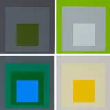 Albers in Bottrop by Josef Albers, 1973, sold Mar 2020