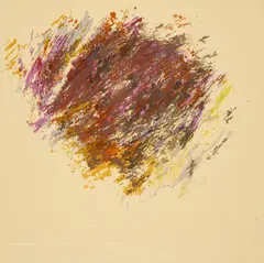 Winfred Gaul, Mappe mit 2 Serigrafien, 1957, Jeweils: Farbserigrafie auf festem Papier