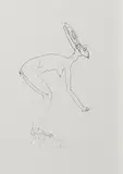 Hasenfrau by Joseph Beuys, 1985, Offset auf Velin, sold Nov 2019