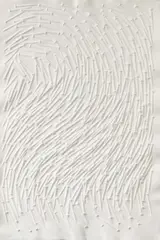 Strömung by Günther Uecker, 2000, Prägedruck auf handgeschöpftem Bütten, sold Nov 2019