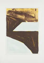 Ulrich Erben, Ohne Titel, 1982, Farblithografie auf BFK RIVES (Wasserzeichen)