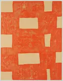 Ohne Titel by Günther Förg, 1990, Serie von acht Farbholzschnitten auf RIVES (Wasserzeichen), sold Feb 2020