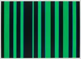 Günter Fruhtrunk, 6 Grün (Aus: "Farbbewegungen"), 1970, Farbserigrafie auf Halbkarton