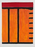 Günther Förg, Vista, 2003, Farblithografie auf BFK RIVES FRANCE (Wasserzeichen)