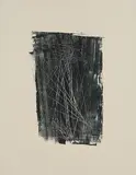 L-90-1963 by Hans Hartung, 1963, Lithografie auf BFK RIVES (Wasserzeichen), sold Oct 2020