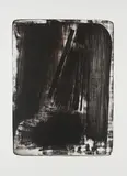 L 1974-14-A by Hans Hartung, 1974, Farblithografie auf BFK RIVES (Wasserzeichen), sold Oct 2020