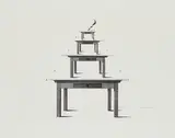 Friedrich Meckseper, Ohne Titel, 1972, Radierung auf BFK RIVES (Wasserzeichen)