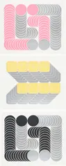 Kaspar Thomas Lenk, Konvolut von 3 Serigrafien, 1969, Jeweils: Farbserigrafie auf glattem Karton