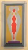 Ernest Trova, Ohne Titel, 1968, Farbserigrafie auf Velin