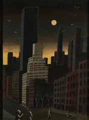 Thomas Frederick McKnight, Ohne Titel, Öl auf Leinwand