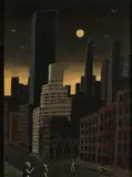 Thomas Frederick McKnight, Ohne Titel, Öl auf Leinwand