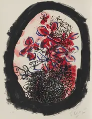 Georges Braque, Frontispiz "Braque Lithographe", 1963, Farblithografie auf Velin