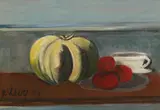 Rudolf Levy, Kürbisstillleben, 1929, Öl auf Leinwand