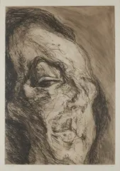 Ohne Titel by Marwan, 1976, Radierung auf Velin, sold Feb 2020