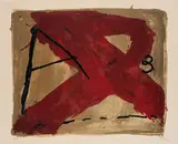 Antoni Tàpies, Per l'Uruguay, 1978, Farblithografie und Prägedruck auf Velin