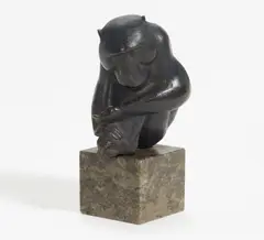 Auktion 442, Los 1097 by Richard Scheibe, 1924 (Entwurf), Bronze, sold Dec 2019