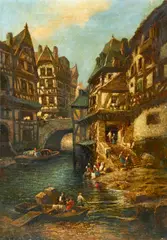 Münchner Schule, Auktion 444, Los 181, Öl auf Leinwand