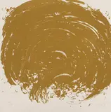 Ouroboros by Günther Uecker, 2018, Terragrafie auf Leinwand, sold Jan 2020