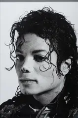 Gottfried Helnwein, Michael Jackson I, 1988, Gelatinesilberabzug