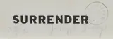 Surrender I by Joseph Beuys, 1974, Flugzettel, gestempelt (Hauptstrom)., sold Nov 2019